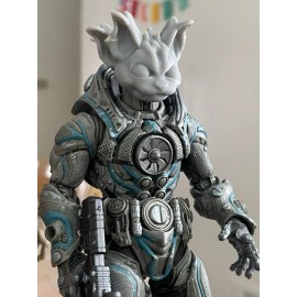 Cosmic Legions Space Cat head Sculpt Unpainted