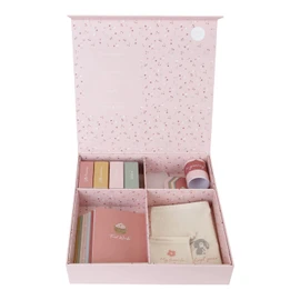 Little Dutch 4748 Memory Box - Flowers & Butterflies Pink