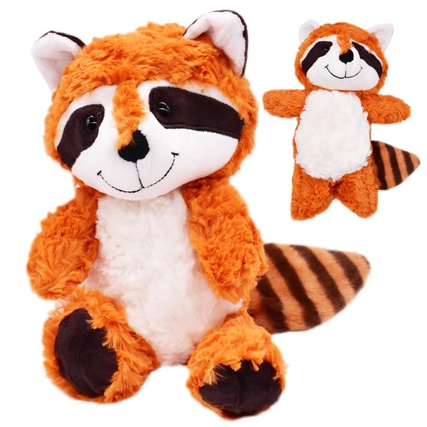 SWZY Plush Raccoon Toy, Stuffed Raccoon Doll, Raccoon Stuffed Animal
