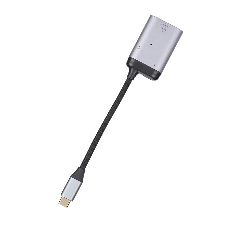 TypeC to HD Multimedia Interface PD/Data Male Short Cable 3