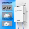 Tliffpaco Outdoor Gigabit PoE Extender, 5 Port PoE Repeater, 90W