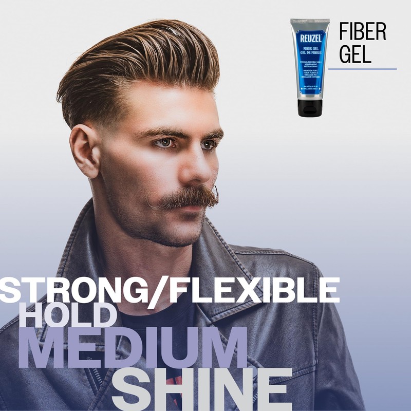 Reuzel Fibre Gel, Flake Free Formula, 100 ml