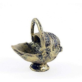 Melody Jane Dolls House Antique Brass Coal Skuttle Bucket Miniature 1:12 Fireplace Accessory