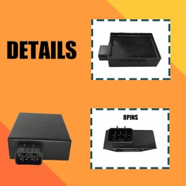 Ignition Module& Ignition Coil& Spark Plug Replace Part No. 21119-1517 Fits for Kawasaki Prairie 300 KVF300-B 1999-2003