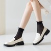 Mcool Mary 12 Pairs Women's Sheer Ruffle Socks White Stocking