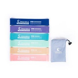 I Wanna Latex Loop Band Set 6 Types Hip-Up Squat / 아이워너 라텍스 루프 밴드 세트 6종 힙업 스쿼트