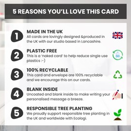 Brother and Husband Christmas Card - Delightful Winter Wonderland Card for Brother and Husband - Merry Christmas & Happy New Year, Brother and Husband, Reindeer Scene