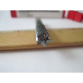 Fullerton 92564WF Carbide Square End Mill 8mm x 22mm x 64mm, 5FL, FC18 Coat, WF