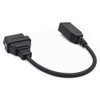 E-Car Connection 3 Pin to 16 pin OBD2 Adapter Cable