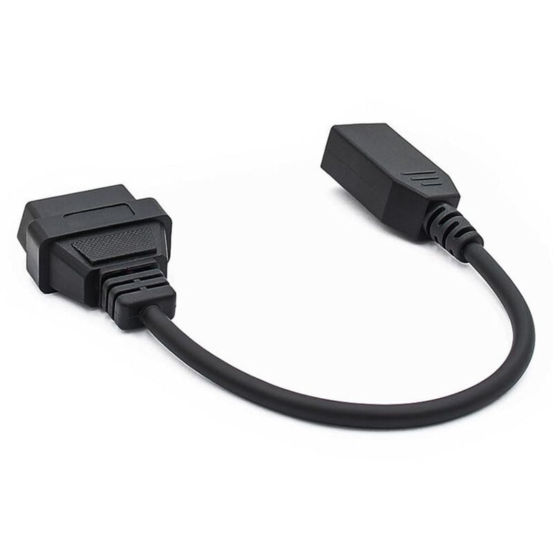 E-Car Connection 3 Pin to 16 pin OBD2 Adapter Cable