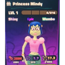 upgraded titan SHINY WUMBO 5 EPIC PRINCESS MINDY - SpongeBob Tower Defense SBTD
