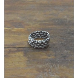 Turkish Ring Turkish Pewter Adjustable Tribal Ring