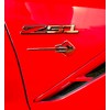 2Pcs Z51 Emblems Car Badge 3D Nameplate Letter Compatible with