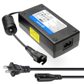 T POWER 2-Pin Charger for VariDesk Pro Plus 32" 36" 42" 43" Vivo DESK-V000VLE DESK-VE42B,DESK-V000VCE, Aveyas AYSDC32EBUS Adjustable Desktop Riser Desk Class 2 Ac Dc Adapter Power Supply Cord