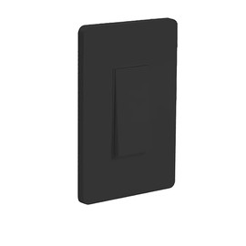 Smart WiFi Light Switches,Compatible with Alexa and Google Home, Without Neutral Wire, with Remote Control, Timing Schedule, No hub Required SPST 1PC Matte Black