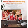 Mukiya USB C Laptop Docking Station Stand, USB C Dock
