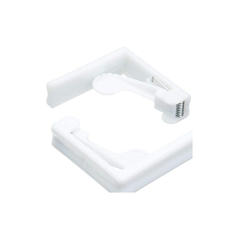 KitchenCraft KCTC6PC Adjustable Plastic Tablecloth Clips, 6 x 6 x