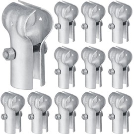 Amoskey Pipe Clamp, chain link fence parts for 1-3/8" OD Pipe, Galvanized Chain Link Fence Clamp, fence clamps,12pack