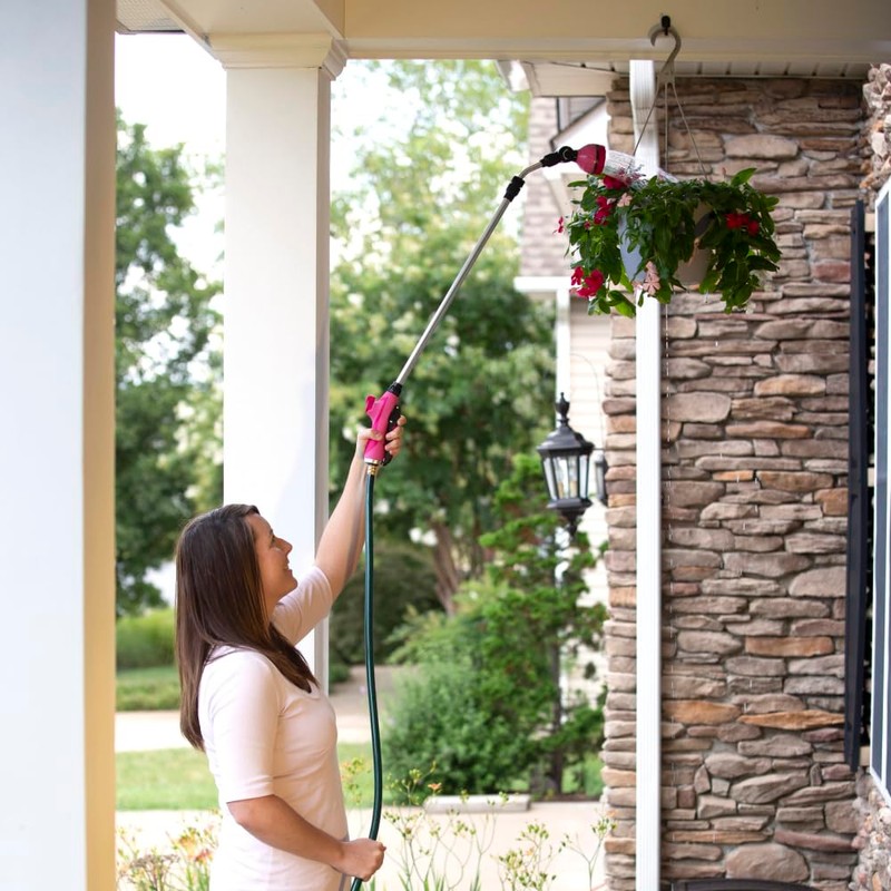 Melnor SP15675RR Raspberry Red 7-Pattern 33? Extension Watering Wand