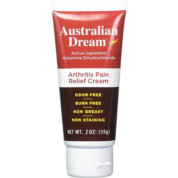 Australian Dream Arthritis Pain Relief Cream - for Muscle Aches or Back Pain - 2 Oz Tube