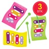 Baker Ross FX886 Mini Xylophone - 3 Pack Small Musical