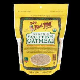 Bob's Red Mill Organic Scottish Oatmeal 567g