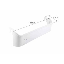 GULUANT Replacement 891051 AP2115860 PS429873 White (Bottom) Door Bin for Frigidaire Refrigerator 240338101