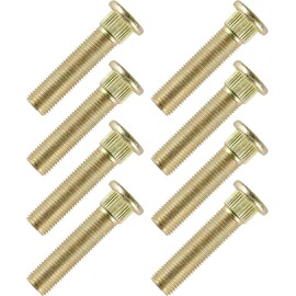 QINGE RACING 8pcs (3/8-24 * 1.75") Front Wheel Studs Bolts 7517871 Replacement for Polaris RZR 570 800 900 Ranger crew XP UTV