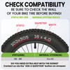PAKCHEF Heavy Duty 16x4.0 Fat Tire Tube with Schrader Valve