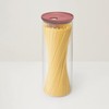 Berghoff LEO Glass Canisters, Pasta Container Set, Stackable, Serving Portion