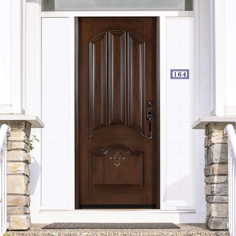 Kantu 2113017 Castilla Ceramic Tile Address Number 6, 2 in.
