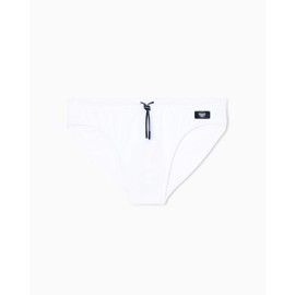 EMPORIO ARMANI Slip da Uomo in Raso Bianco L
