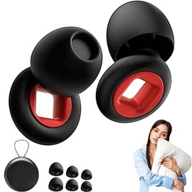 1 Pair Earplugs, Motorcycle Earplugs, Ear Plugs, Snoring Earplugs, Reusable Motorcycle Noise Reducing Earplugs, Ear Plugs for Sleep and Noise Reduction