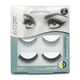 BASICARE STYLING EYELASHES DAY & NIGHT PACK 1924 2PAIRS