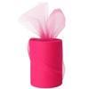 Fluorescent Red Tulle Roll Spool 6 Inch x 100 Yards