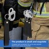 Yeanifeana Quick Release Clip Shackle for SCBA Mask,Firefighter Accessories, Quick
