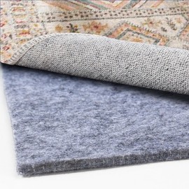 Felt Rug Pad, 8 x10 Foot Extra Large Area Rug Liner Rug Pad, Thick Felt Rug Pad for All Floors and Trims, Felt Pad for Hardwood Floors Under Rugs, Keeps Rugs Softly and Securely in Place