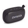Aiwa BS-110BK: Portable Bluetooth Speaker, Moisture Resistant, Designed for Outdoor