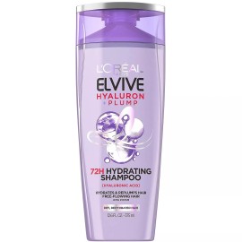 L'Oreal Paris L’Oréal Paris Elvive Hyaluron Plump Hydrating Shampoo for Dehydrated, Dry...