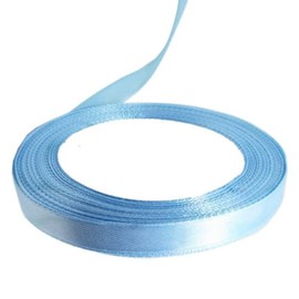 GCS LONDON Pale Blue - 6MM SATIN RIBBON - 22-25 METRES