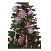 Simply Products 6 Heart Baubles - Great Christmas Tree Decorations,