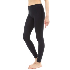 Liapom Women's Warm Fleece Lined Leggings, 160 Denier Spats, Cold Protection, Tights