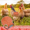 MYWSN Chicken Saddle for Hens - Back Protector, Apron, Sweater