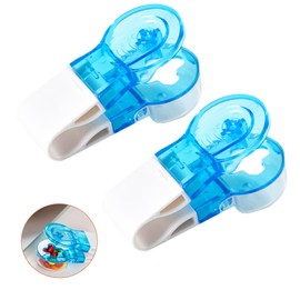 2Pcs Pill Cutter Pill Popper for Blister Packs Portable Tablet Cutter for Small Large Pills,Tablet Opener Assistance Tool Pills Splitter Dispenser Medication Pack Separator Easy to Take Pills Out