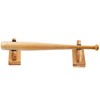 TOBWOLF 2PCS Baseball Bat Display Case, Sturdy Baseball Bat Stand,