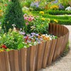Corrugated Metal Landscape Edging,6 Inch x 20FT Sturdy Steel Garden