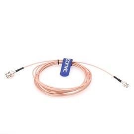 Eonvic BNC to Mini BNC Male Straight Crimp Coaxial RF Pigtail RG316 Cable for Atomos Monitors 4K Video Camera Blackmagic Hyperdeck Shuttle 3 m