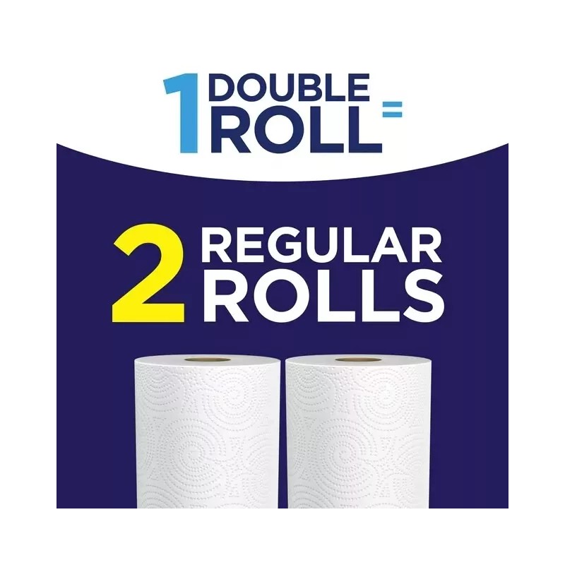 Sparkle Pick-a-Size Paper Towels, White, 12 Double Rolls
