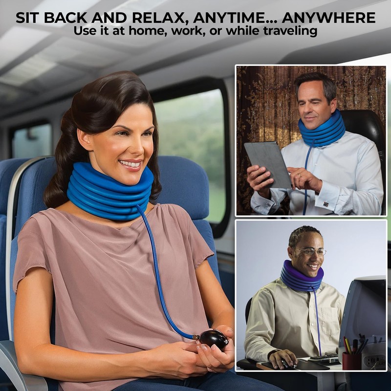 Dr. Bob's Portable Neck Traction - X-Large Cervical Distraction Device