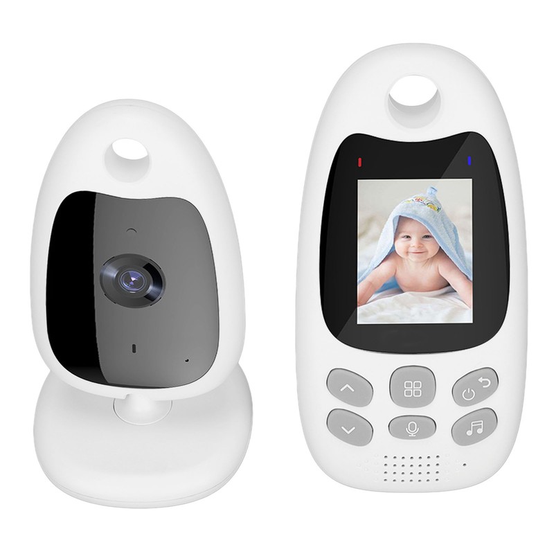 2in Display Baby Monitor Portable Wireless Long Range Night Vision